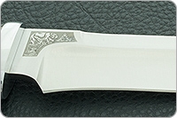 Нож Росомаха граб - черное дерево, 95х18, алюминий : фото 6