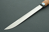 Нож Бурятский средний береста, 100х13м, текстолит : фото 3