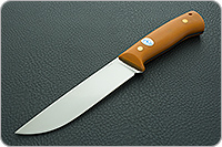 Нож Бекас ЦМ накладки микарта, 100х13м, цельнометаллический : фото 2