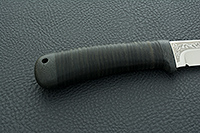 Нож Лиса наборная кожа, 100х13м, текстолит : фото 5