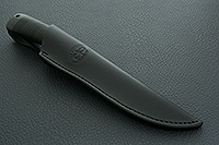 Нож Лиса наборная кожа, 100х13м, текстолит : фото 11