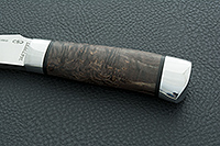 Топорик стабилизированная карельская береза, 50х14мф, алюминий : фото 6