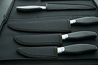 Набор Поварской-5 без подставки рукоять текстолит, cpr, алюминий : фото 11