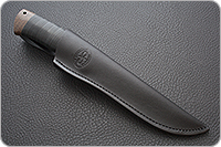 Нож Стрелец наборная кожа, k390, текстолит : фото 7