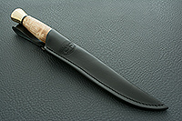 Нож Финка-3 карельская береза, elmax, латунь : фото 12