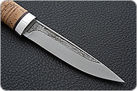 Нож Пескарь береста, d2, алюминий : фото 2