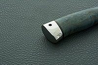 Нож Бекас стабилизированная карельская береза, k390, нержавеющая сталь : фото 7