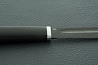 Нож Якут граб - черное дерево, 40x10c2m (эи-107), алюминий : фото 9