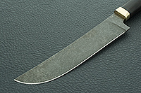 Нож Пчак граб - черное дерево, 95х18, латунь : фото 3