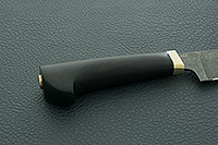 Нож Пчак граб - черное дерево, 95х18, латунь : фото 5