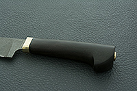 Нож Пчак граб - черное дерево, 95х18, латунь : фото 6