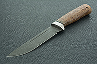 Нож Бекас стабилизированная карельская береза, n690, нержавеющая сталь : фото 2