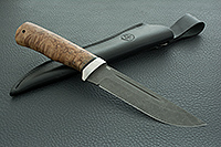 Нож Бекас стабилизированная карельская береза, n690, нержавеющая сталь : фото 11