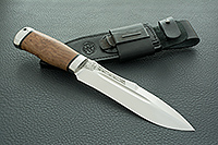 Нож Скорпион стабилизированная карельская береза, 100х13м, нержавеющая сталь : фото 11