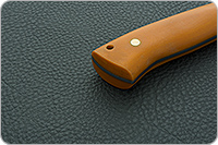 Нож Бекас ЦМ накладки микарта, elmax, цельнометаллический : фото 7