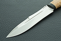 Нож Скорпион карельская береза, 100х13м, текстолит : фото 3