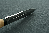 Нож Скорпион карельская береза, 100х13м, текстолит : фото 10