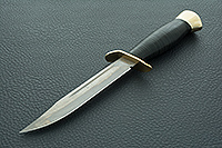 Нож Штрафбат наборная кожа, zdi-1016, латунь : фото 2