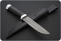 Нож Бекас наборная кожа, zd-0803, алюминий : фото 3