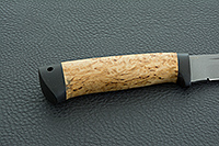 Нож Бекас карельская береза, d2, текстолит : фото 5