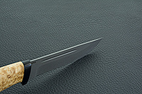 Нож Бекас карельская береза, d2, текстолит : фото 8