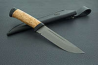 Нож Бекас карельская береза, d2, текстолит : фото 9