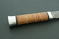 Нож Бурятский большой береста, zd-0803, алюминий : фото 3