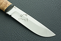 Нож Полярный карельская береза, эп-766, текстолит : фото 2