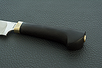 Нож Пчак граб - черное дерево, elmax, латунь : фото 6