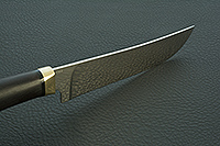 Нож Пчак граб - черное дерево, elmax, латунь : фото 9