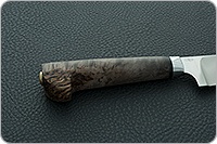 Нож Пчак стабилизированная карельская береза, elmax, нержавеющая сталь : фото 3