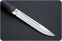 Нож Финка-3 наборная кожа, elmax, текстолит : фото 2