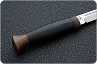 Нож Финка-3 наборная кожа, elmax, текстолит : фото 3