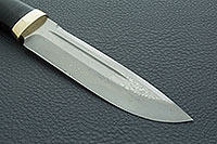 Нож Селигер наборная кожа, zdi-1016, латунь : фото 4