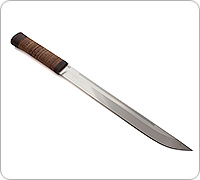 Нож Бурятский большой береста, эп-766, текстолит : фото 7