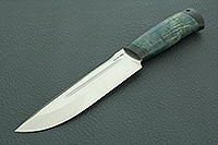 Нож Селигер стабилизированная карельская береза, 100х13м, текстолит : фото 2