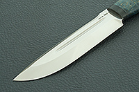 Нож Селигер стабилизированная карельская береза, 100х13м, текстолит : фото 3