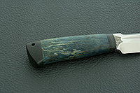 Нож Селигер стабилизированная карельская береза, 100х13м, текстолит : фото 5