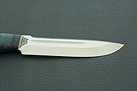 Нож Селигер стабилизированная карельская береза, 100х13м, текстолит : фото 7