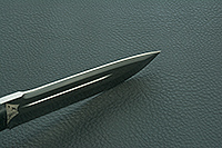 Нож Селигер стабилизированная карельская береза, 100х13м, текстолит : фото 8