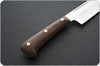 Нож Пчак-Н накладки орех, s390, цельнометаллический : фото 2
