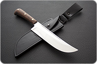 Нож Пчак-Н накладки орех, s390, цельнометаллический : фото 5