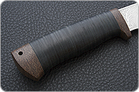 Нож Стрелец наборная кожа, s390, текстолит : фото 3