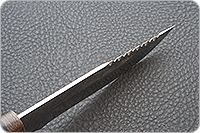 Нож Стрелец наборная кожа, s390, текстолит : фото 5