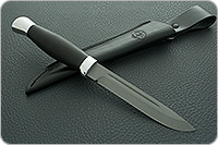 Нож Финка-3 граб - черное дерево, 100х13м, алюминий : фото 7