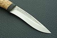 Нож Шаман-2 карельская береза, k390, текстолит : фото 2