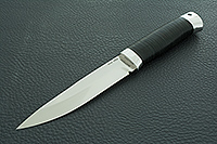 Нож Пескарь наборная кожа, elmax, алюминий : фото 2