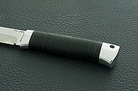 Нож Пескарь наборная кожа, elmax, алюминий : фото 6