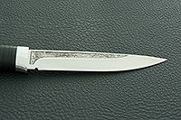 Нож Пескарь наборная кожа, elmax, алюминий : фото 8