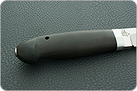 Нож Хаски граб - черное дерево, s390, алюминий : фото 3